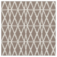 organic geometric retro lattice tile mocha ivory