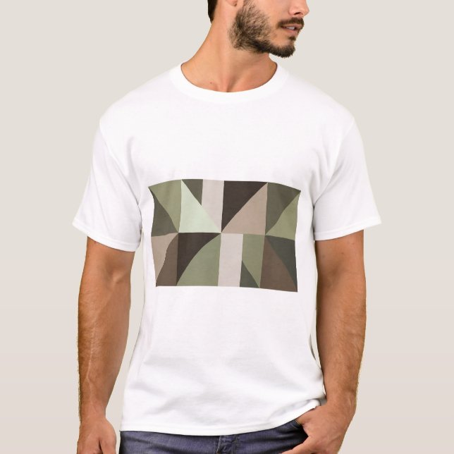  Organic Geometry Mens T-shirt (Front)