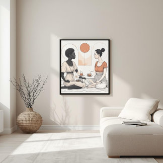 Organic Geometry – Modern Nature Fusion II Poster