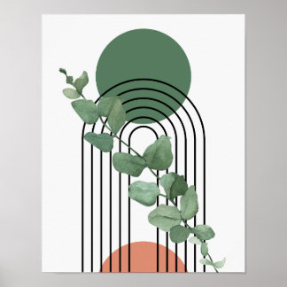 Organic Geometry Poster