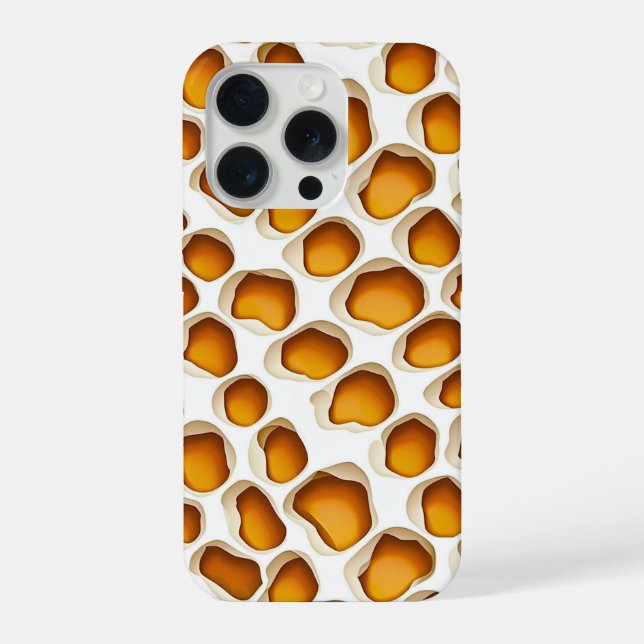 Organic Giraffe Pattern Abstract  iPhone Case (Back)