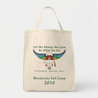Organic Grocery Tote - Mendocino Sufi Camp 2010