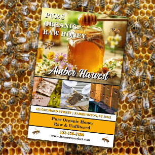 Organic Honey Farm Flyer