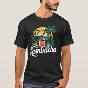 Organic Kombucha Brewing Scoby Tea Kombucha Drinke T-Shirt