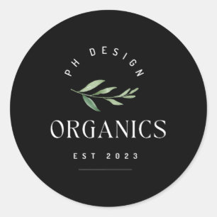 Organic Life Apparel Premium Classic Round Sticker