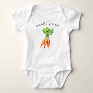 Organic Locally Grown Farm Fresh Baby Bodysuit
