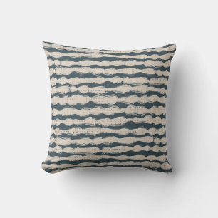 Organic minimal modern stroke gender neutral baby cushion