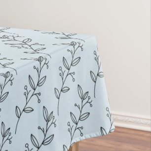 Organic minimalist natural wedding DESIGN EDITABLE Tablecloth