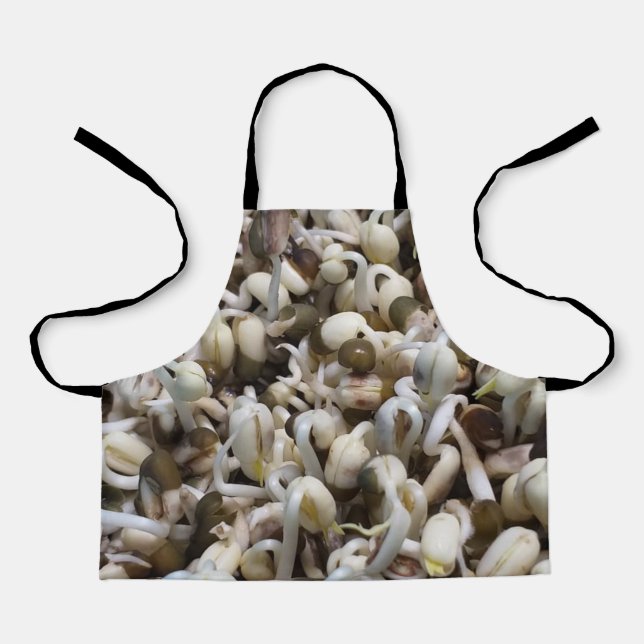 Organic Mung Sprouts – A Nutrient-Packed Superfood Apron (Front)