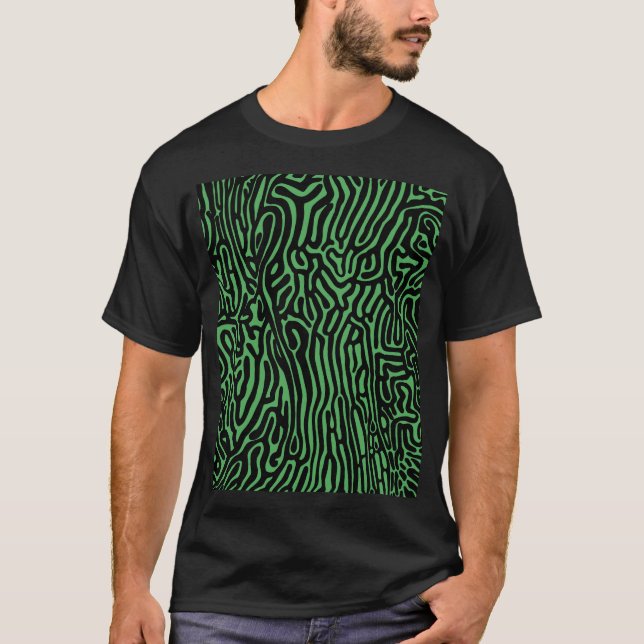 organic pattern abstract background texture nature T-Shirt (Front)