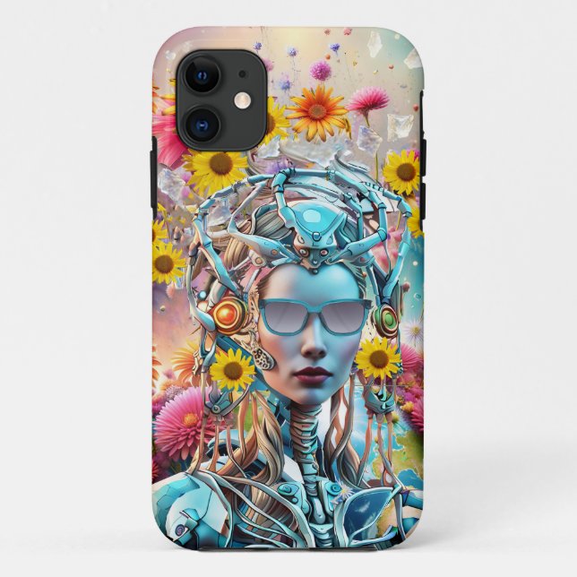 Organic Robot Case-Mate iPhone Case (Back)