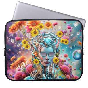 Organic Robot Laptop Sleeve