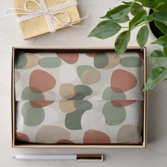 Organic Shapes Tissue Paper (Gift)