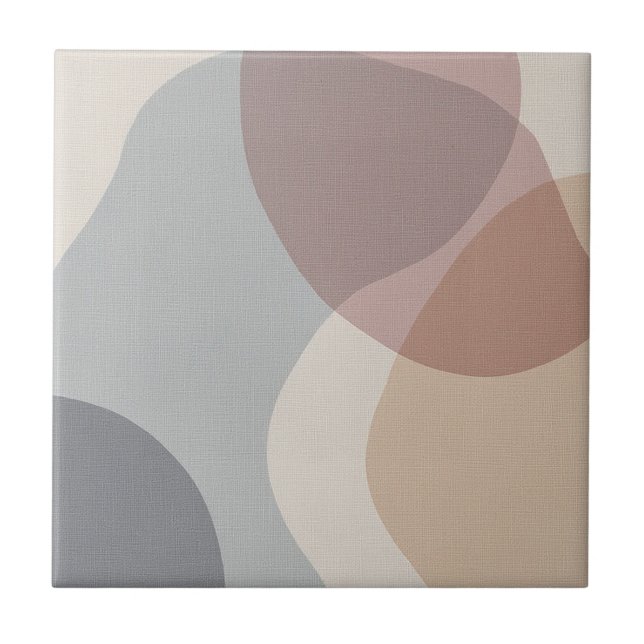 Organic Silence Ceramic Tile (Front)