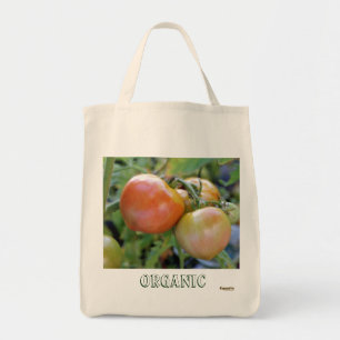 Organic Tomato Grocery Tote Bag