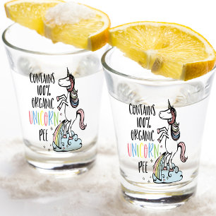 Organic Unicorn Pee Fun Unicorn Shot Glass