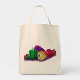 Organic Veggies Tote Bag