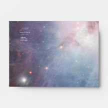 Organic violet sky stars orion nebula EDITABLE