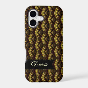 Organic Waves Earthy pattern iPhone 5 Case