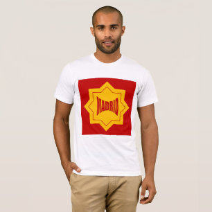 Organic White Men Design MADRID Basic T-shirt
