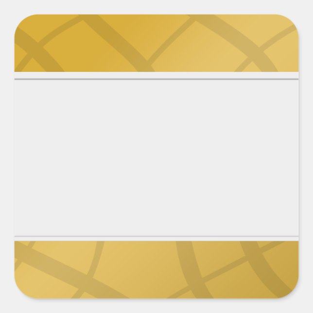 Organise Clean Labels Decorative Golden (Front)