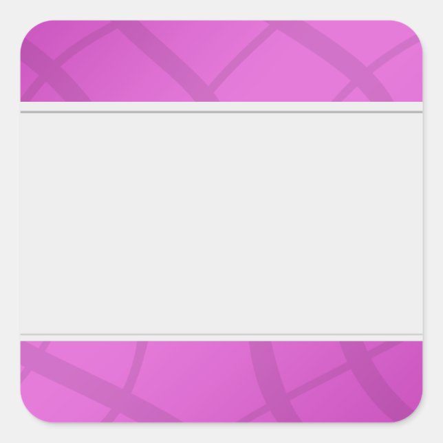 Organise Clean Labels Decorative Pink (Front)