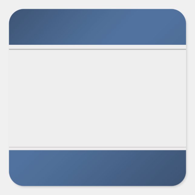 Organise Clean Labels One Colour Blue (Front)