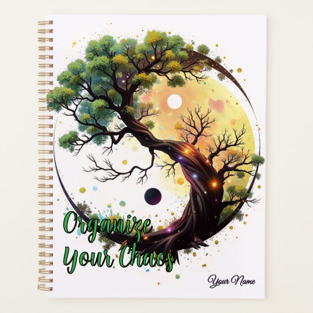 Organise Your Chaos – Stylish Motivational Planner (Front)
