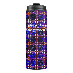 Organised Chaos Bold But Meaningless Pattern  Thermal Tumbler