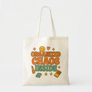 Organised Chaos Inside Tote Bag