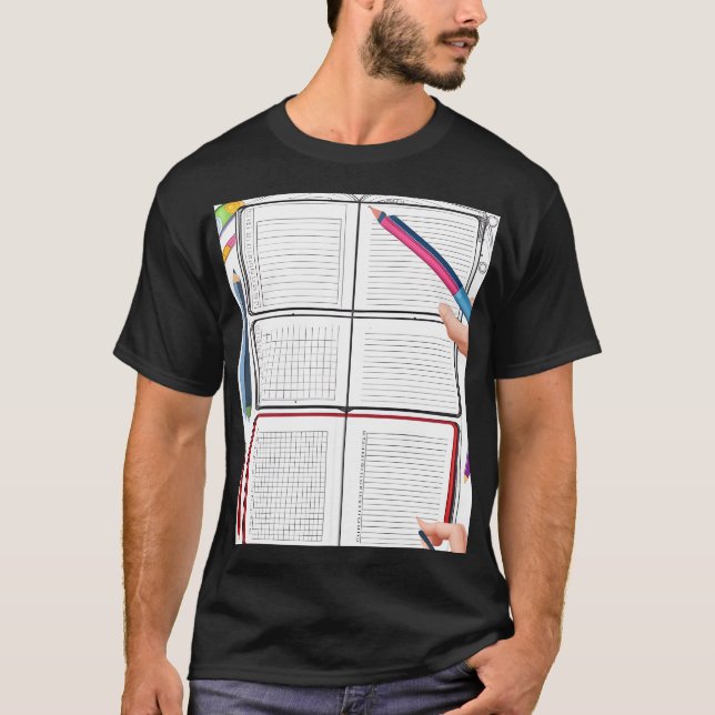 Organised Creativity: A Planner’s Tale T-Shirt (Front)