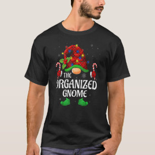 Organised Gnome Buffalo Red Plaid Matching Family T-Shirt