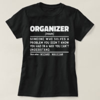 Organiser Noun Chaos Manager Sarcastic Quote