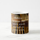 Organist Humour Mug – Pedals & Panic