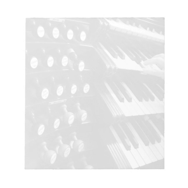 organist notepads (Front)