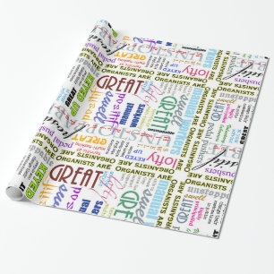 Organists are everything wrapping paper