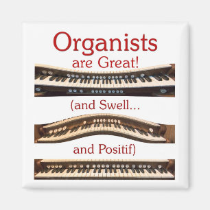 Organists are Great magnets