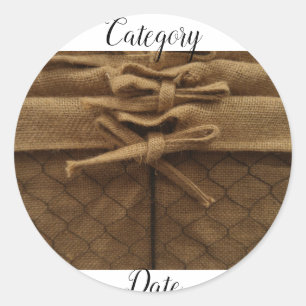 ORGANIZE! Basket Labels