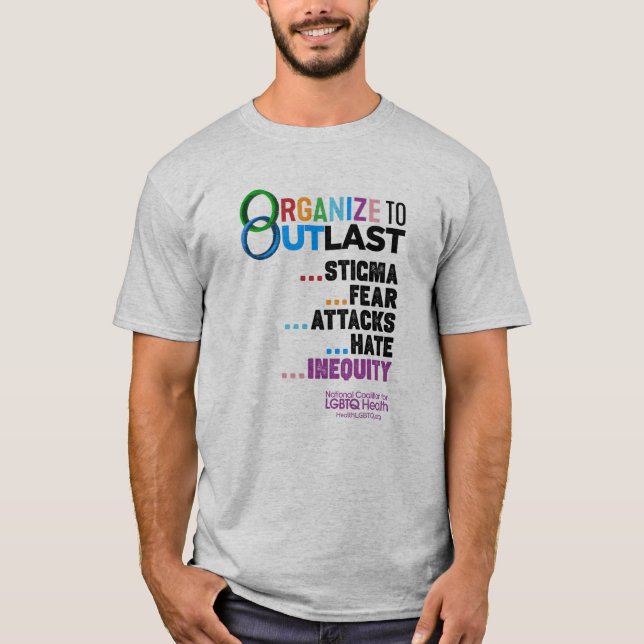 Organize to Outlast T-Shirt (Front)