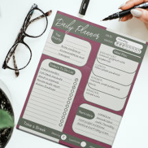 Organize with Style | Bold Tear-Away Planner