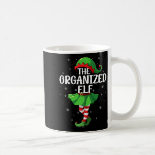 Organized Elf Christmas Girls Women Elf Squad Xmas Coffee Mug
