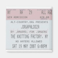 .Orgapalooza - Ticket Magnet