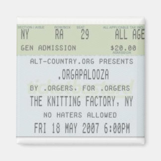 .Orgapalooza - Ticket Magnet