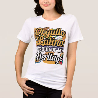 Orgullo Latino: Proud of my heritage Tri-Blend Shirt