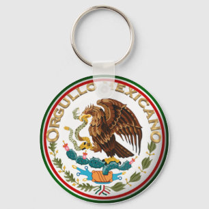 Orgullo Mexicano (Eagle from Mexican Flag) Key Ring