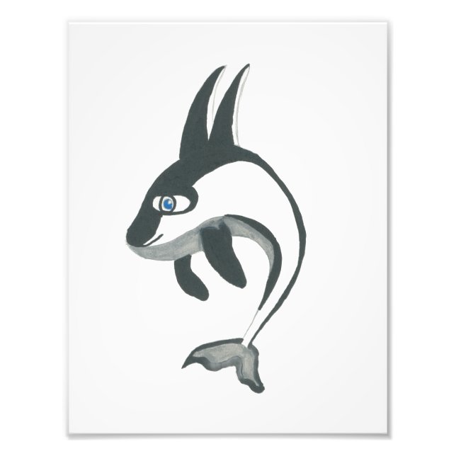 Ori the Orca Print  (Front)