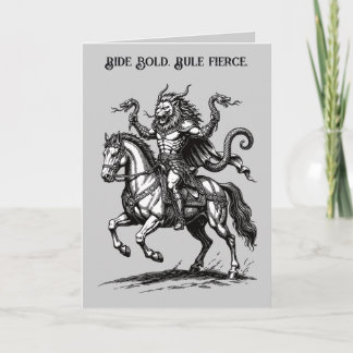 Orias The Lion Lord’s Dark Parade Card