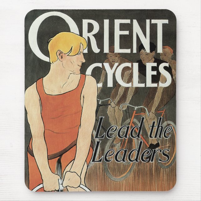 Orient Cycles Mouse Pad (Front)