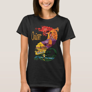Orient Dragon Mythical Golden Travel T-Shirt