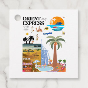 ORIENT EXPRESS FAVOUR TAGS